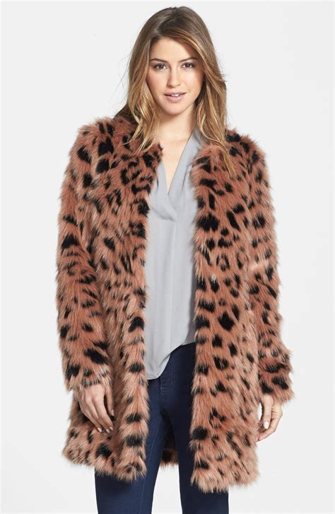 robe michael kors orange|faux fur coat Michael Kors.